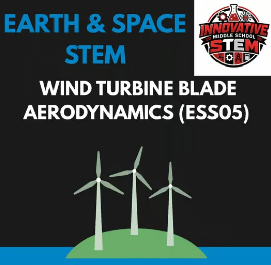 Wind Turbine Blade Aerodynamics STEM Challenge (ESS05) | Middle School Earth & Physical Science (Grades 6-8)