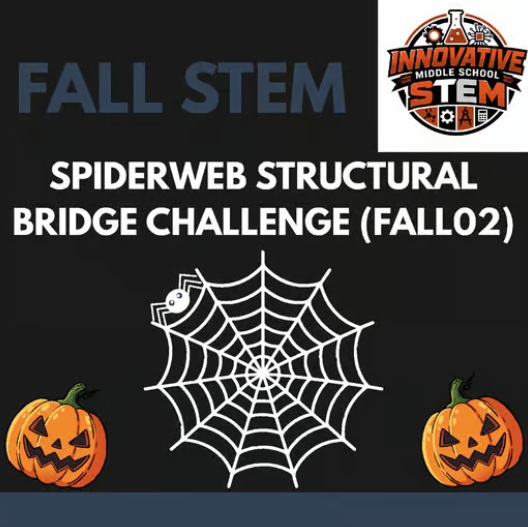 Fall, Halloween & Thanksgiving STEM Challenges Mega Bundle (FALL01-THX05) | Middle School Science Labs (Grades 6-8)