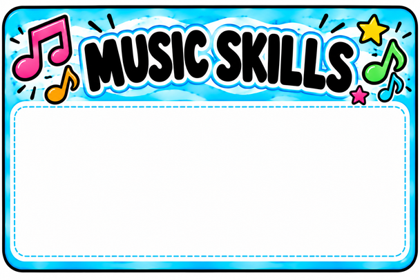 10624 : Music Focus Wall Bulletin Board Kit | Editable-by-Hand Music Room Decor | PK–6, Band, Orchestra & Chorus
