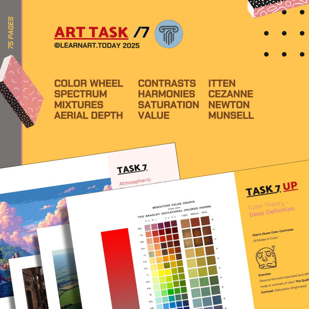 Color Theory Foundations | Middle & High School | ART TASK 7