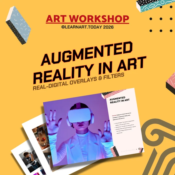 Augmented Reality Art Workshop | Middle & High School | Digital Art