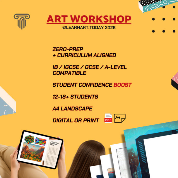 Avatar & Online Identity Art Workshop | Middle & High School | Digital Persona