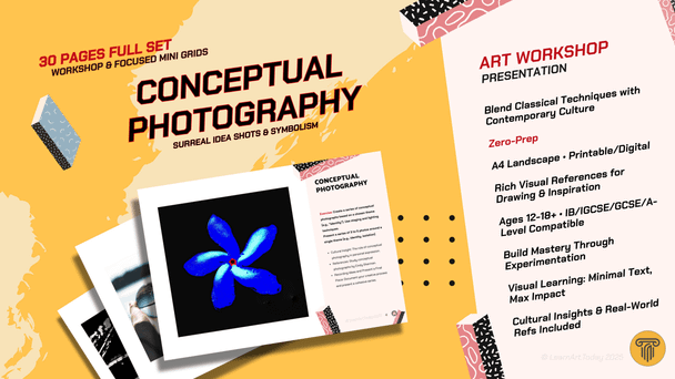 Conceptual Photography Art Workshop | Middle & High School | Staging Art