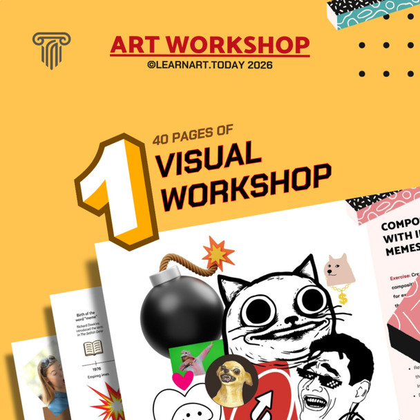 Internet Memes Art Workshop | Middle & High School | Composition Art