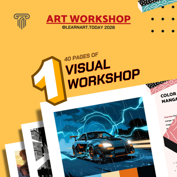 Manga Color Theory Art Workshop | Middle & High School | Anime Palettes