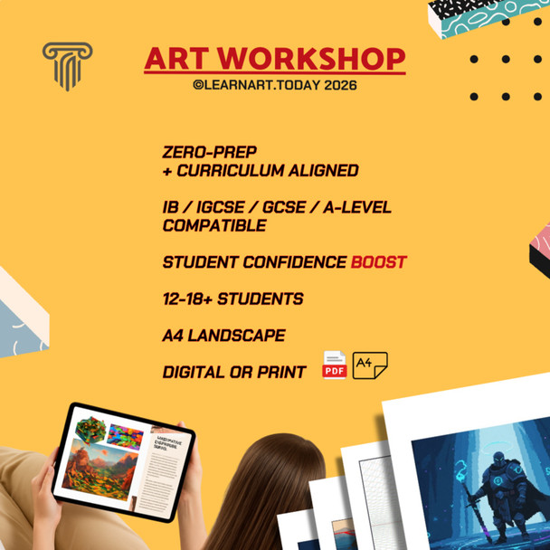 Mobile App Icon Art Workshop | Middle & High School | UI Design
