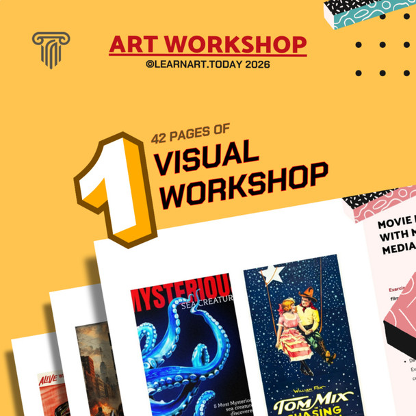 Movie Poster Mixed Media Art Workshop | Middle & High School | Media