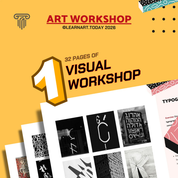 Typographic Art Workshop | Middle & High School | Visual Language