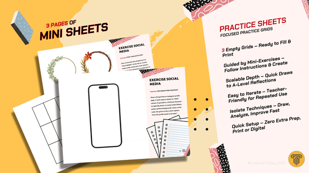 Social Media Visual Literacy Worksheets | Middle & High School | 3 Exercises