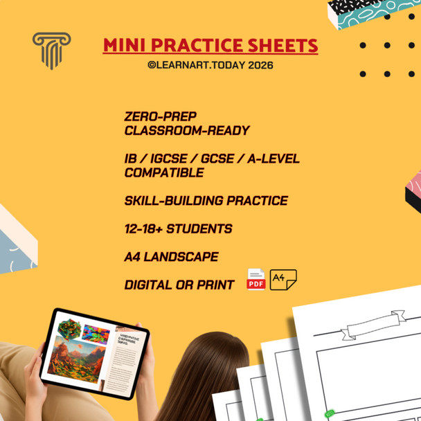 Storyboard Worksheets | Middle & High School | Sequential 3 Exercises