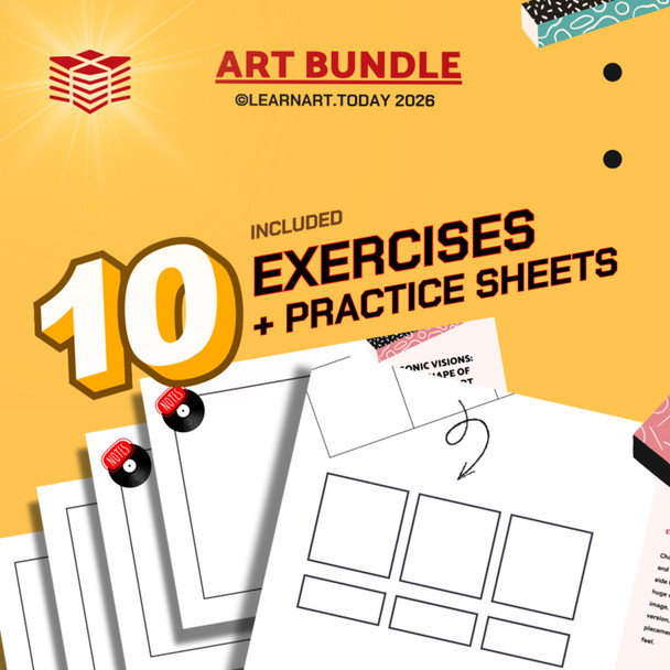 Music & Sound Art Bundle | Middle & High School | Album Cover + Sonic Workshops