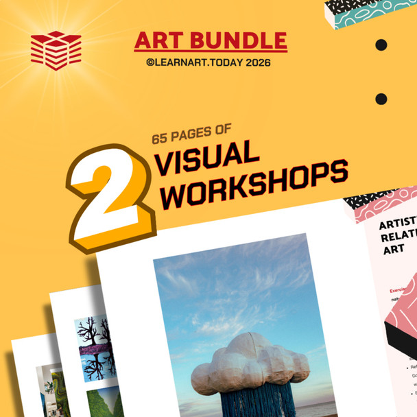 Nature & Eco Art Bundle | Middle & High School | Land Art + Ecological Workshops