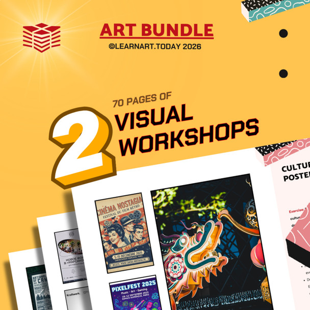Poster Design Art Bundle | Middle & High School | Movie + Poster Workshops