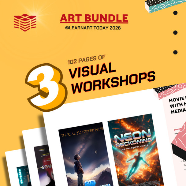 Design & Visual Communication Bundle | Middle & High School | 3 Workshops