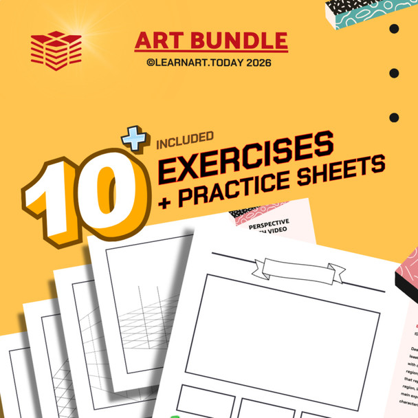Perspective MAX Art Bundle | Middle & High School | ART TASK 6 + 2 Workshops