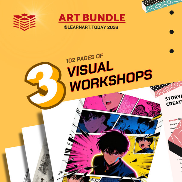 Sound, Story & Imagination Art Bundle | Middle & High School | 3 Workshops