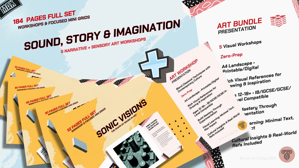 Sound, Story & Imagination Mega Collection | Middle High School | 5 Art Workshop
