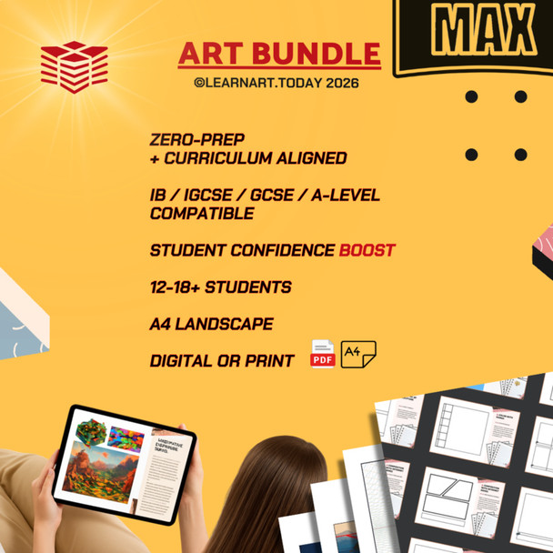 Urban & Street Culture Mega Collection | Middle & High School | 5 Art Workshops
