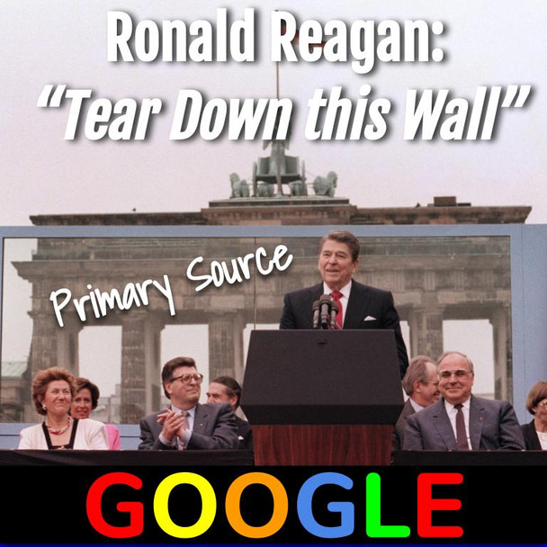 Interactive Image: "Tear Down this Wall" Speech, Ronald Reagan