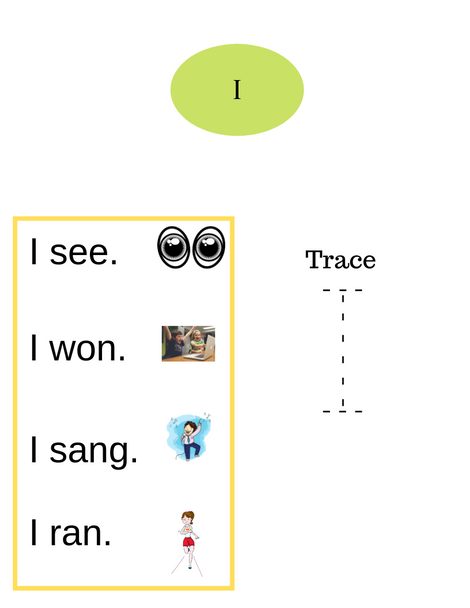 Kindergarten Sight Word Sentence Practice (10 months, NO PREP)