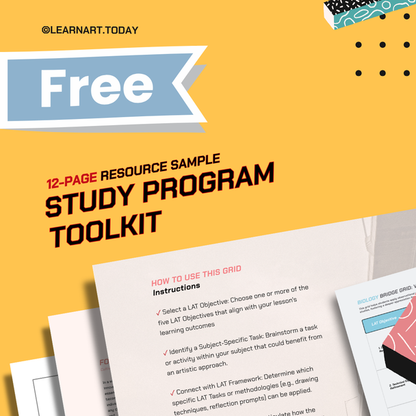 FREE | Study Program Toolkit Sample | Middle & High School | Starter 13 Pages