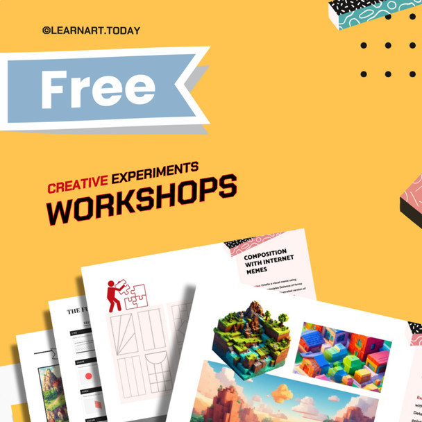 FREE | Visual Art Workshops | Middle & High School | Starter 10 Pages