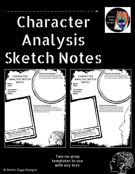 Character Analysis Sketch Notes #1