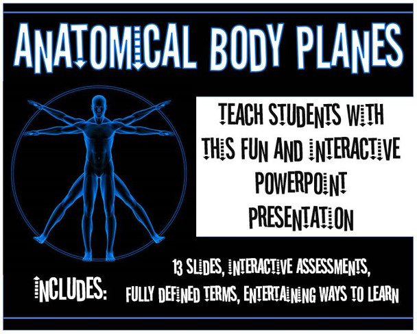 Planes of the Body Presentation (PowerPoint)