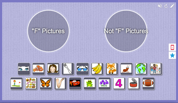 Foundations Kindergarten Letters A-Z Picture Sort