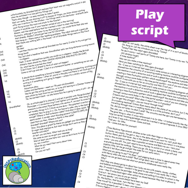 Grandpa's Great Invention - Playscript (23 main parts)