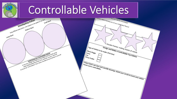 Design and Technology (STEM) Controllable Vehicles Lesson Plans and Pupil Workbook, Electrical Circuits