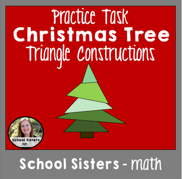 Christmas Tree Triangle Construction Task