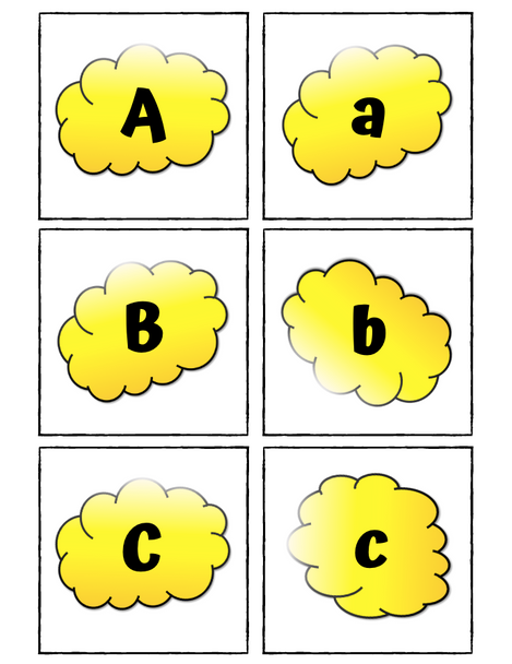 Popping Letter Sort