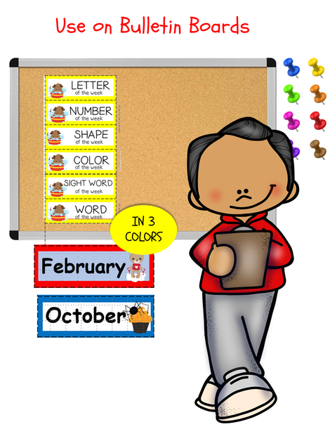 ALL YEAR CALENDAR SET AND LEARNING CENTER