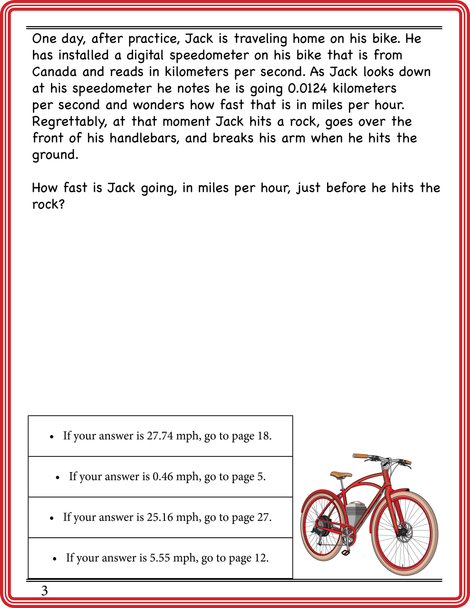 Dimensional Analysis Adventure Activity