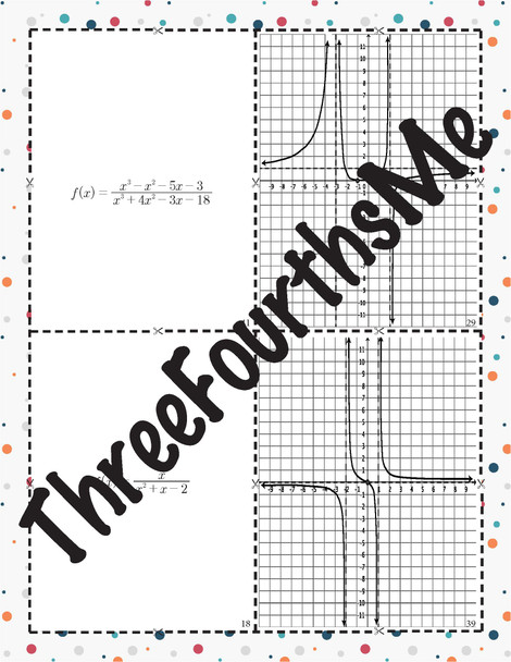 Graphing Rational Functions BUNDLE