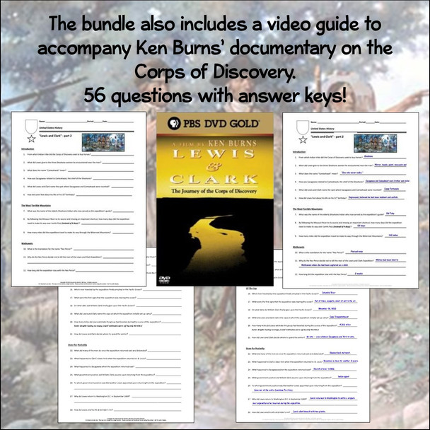 Bundled Mini-Lesson: The Corps of Discovery