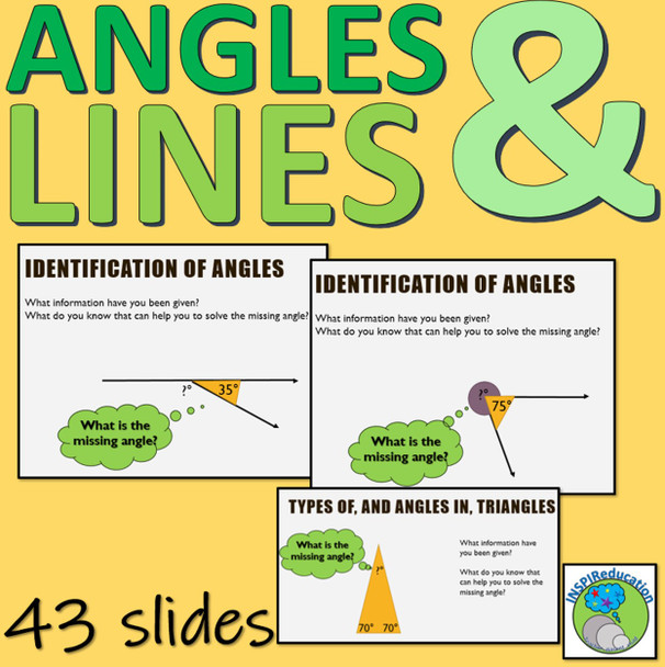 Angles and Lines - Classification and Problem Solving within context