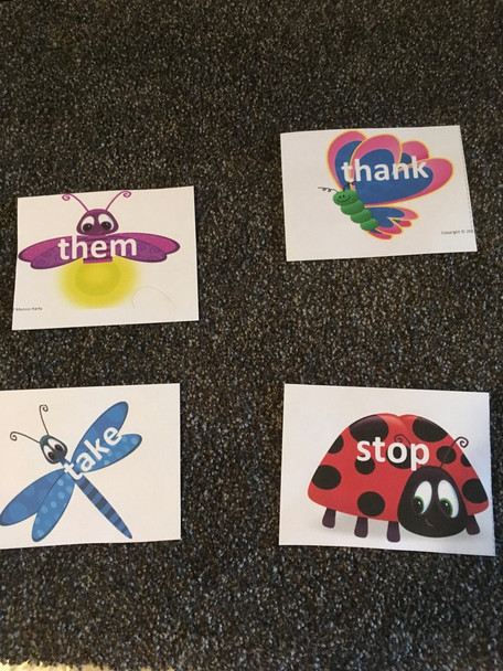 Sight Words: 1st Grade Level - Flatten the Fly Game