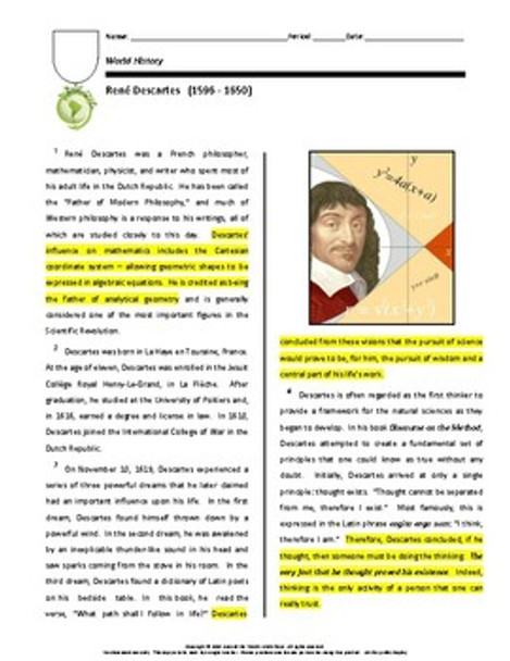 Biography: René Descartes