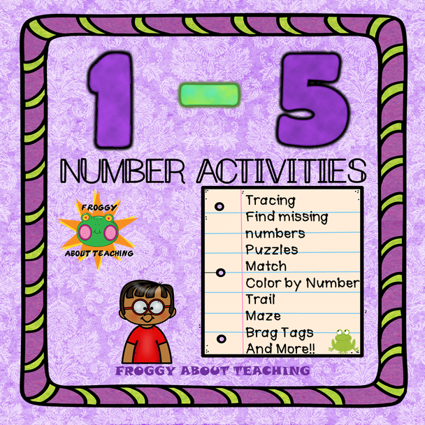 1 -5 Number Activities