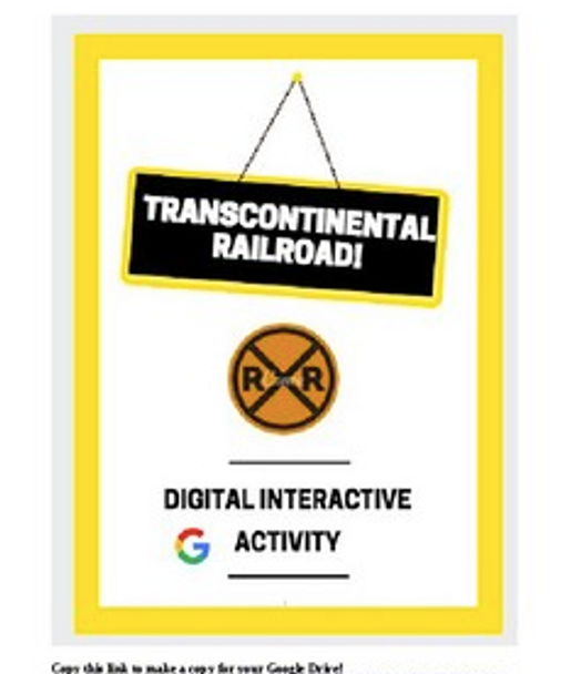 Transcontinental Railroad Hyperdoc
