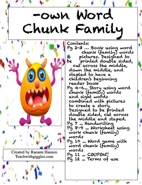 Own Word Chunk Family