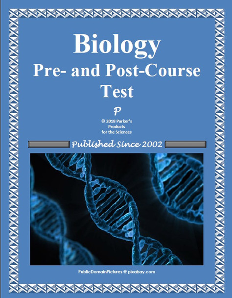 Biology Pre- and Post-Course Test