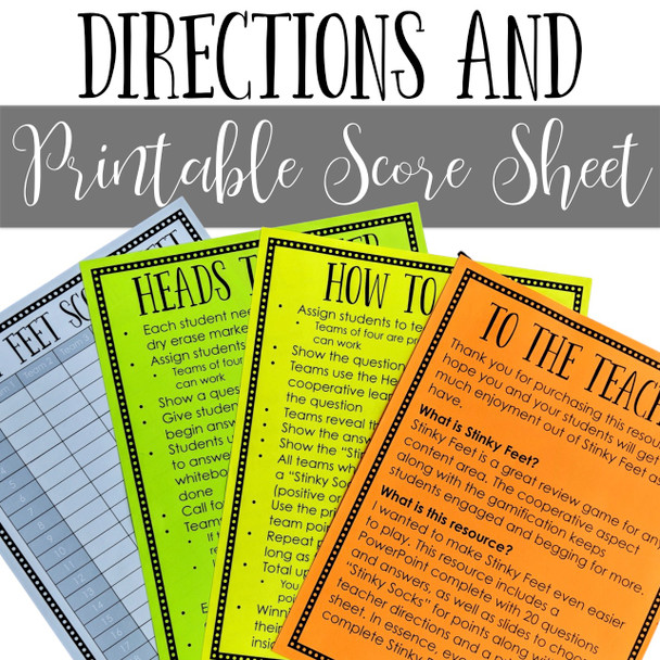 Multiplying Decimals Review Game - Digital Stinky Feet