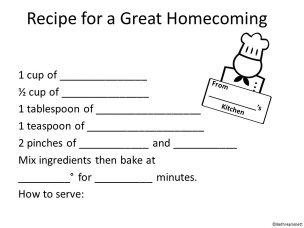 Homecoming Activities Packet