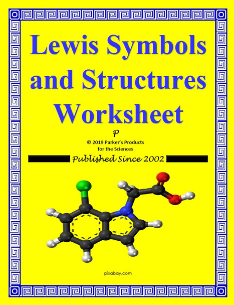 Lewis Symbols and Structure Worksheet