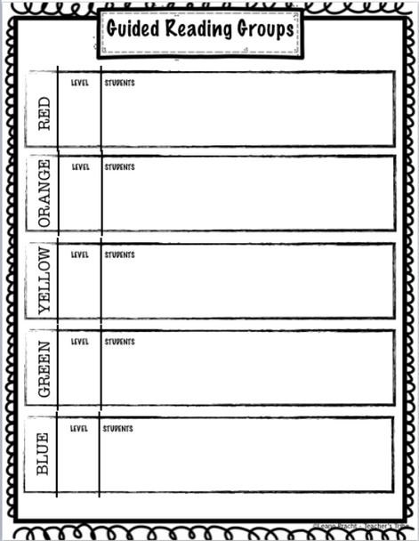 Ultimate Centers and Guided Groups Planning Kit (ELA and Math)