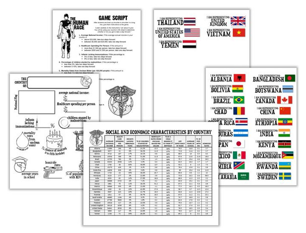 The Human Race- Global Health Disparities: Perfect for Health Science Classes