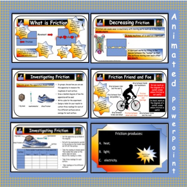 Forces Module Plus Test Prep Lesson for Middle School Science